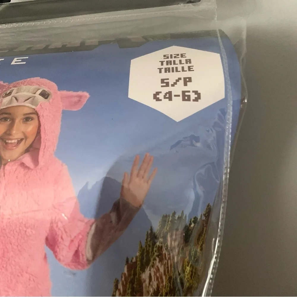 NIP. DISGUISE Minecraft Kids Pink Sheep Costume
